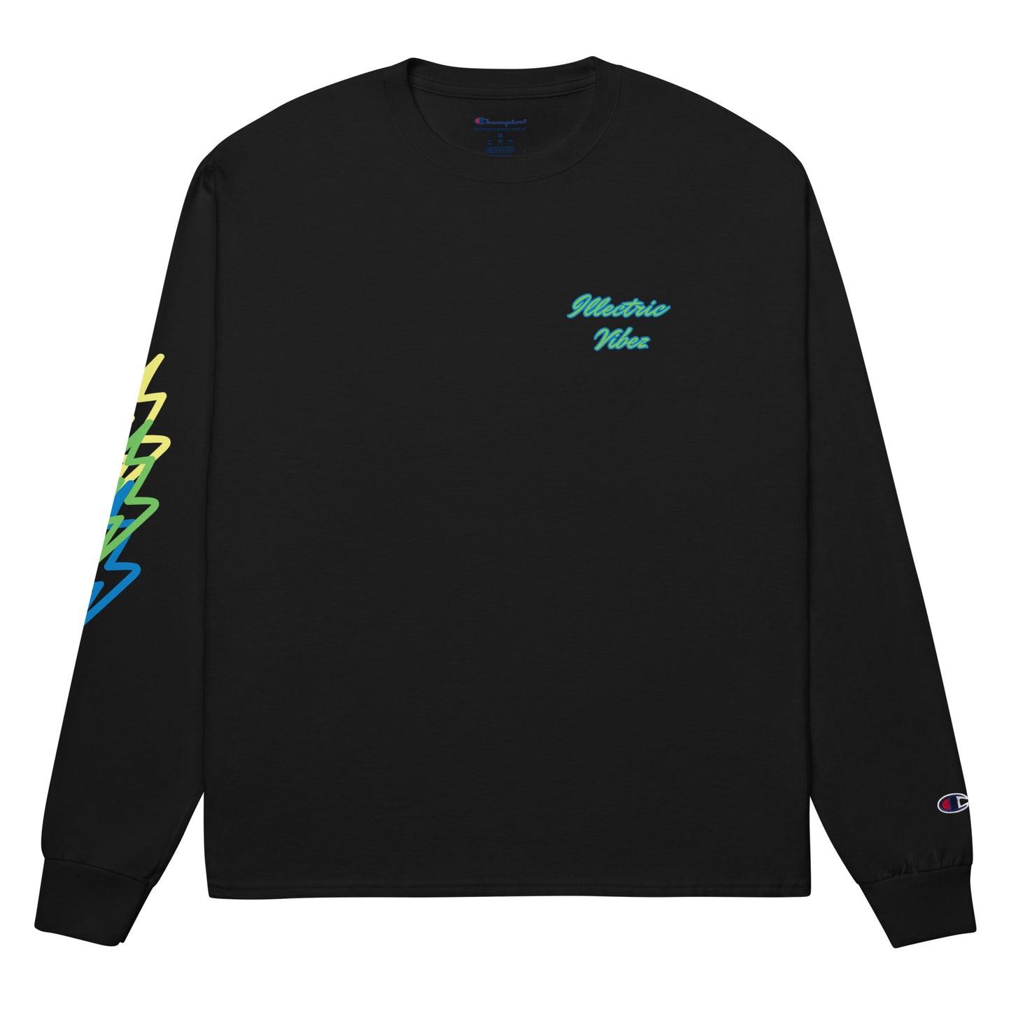 LIMITED EDITION* Illectric Vibez Champion Long Sleeve Shirt