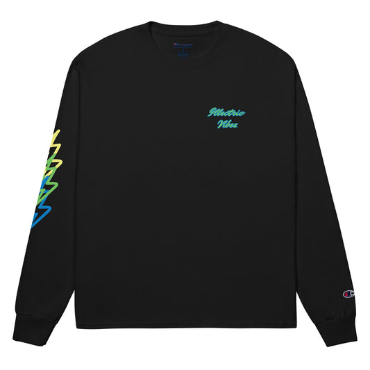 LIMITED EDITION* Illectric Vibez Champion Long Sleeve Shirt